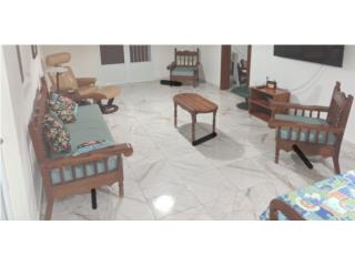 Juego de sala 100% madera