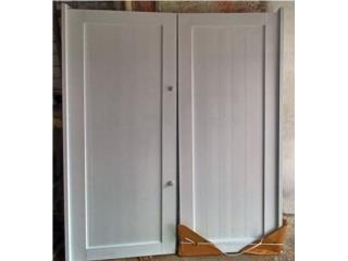 Doble Puerta Aluminio paño 62x80.5