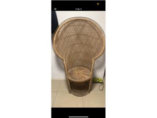 Silla boho/Rattan, Puerto Rico