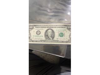 Hermoso billete 100 de 1990, Puerto Rico