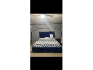 English: 🛏️? FOR SALE: King Size Canopy Bed––
