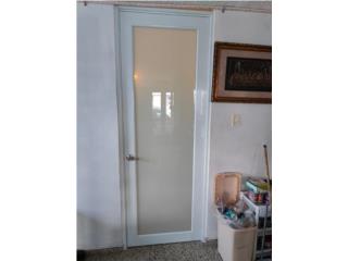 Puertas interiores fullglass blancas 36x80 