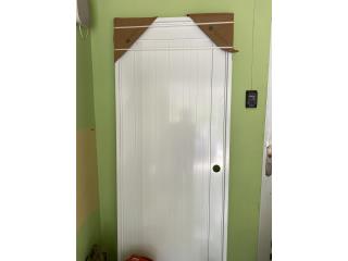 Puerta en aluminio nueva 32x80 con marco 