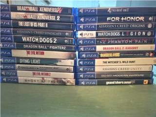 Juegos De Playstation 4 , Puerto Rico