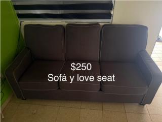 Sofá y love seat 