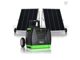 GENERADOR SOLAR CON BATERIA
