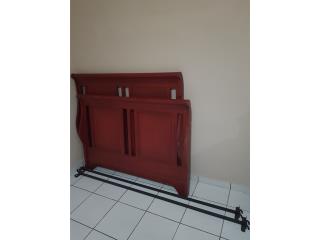 cama full 100% madera