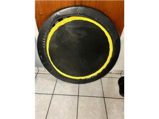Trampolin para ejercicios.