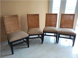 Sillas de sala o comedor, Puerto Rico