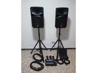 Yamaha Stagepas 600i y accesorios, Puerto Rico