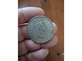 MONEDA ANTIGUA MUY RARA 1794, Puerto Rico