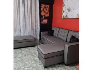 Jgo de sala seccional con ottoman 