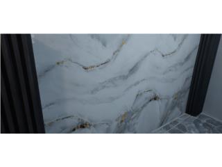 5 Planchas 4x8 pvc marmol