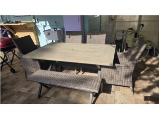 Mesa exterior para terraza 6 personas