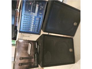 Bocinas,consolas, mic y cableria extra, Puerto Rico
