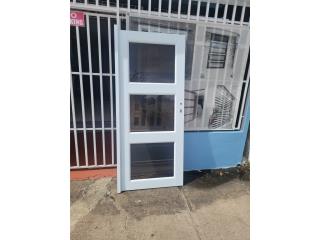 Puerta exterior heavy blanca 36 x 80 1/8