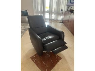 BUTACA RECLINABLE ITALIANA 100% EN PIEL