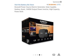 Duracell PowerSource660 (generador electrico), Puerto Rico