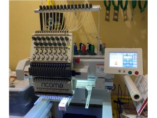 Maquina de bordado RICOMA MT 1501 Como Nueva, Puerto Rico