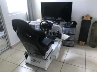 Rseat S1 Simulador + Guie y pedal $1,100