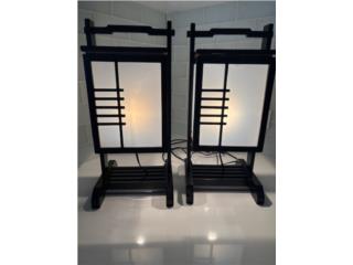 Lamparas  2 Orientales Decorativas Madera