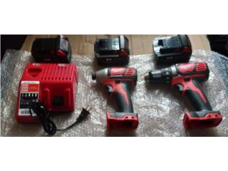 Taladro Martillo Y Llave De Impacto Milwaukee