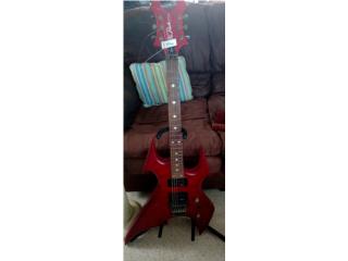 Preciosa guitarra elctrica B C Rich roja., Puerto Rico