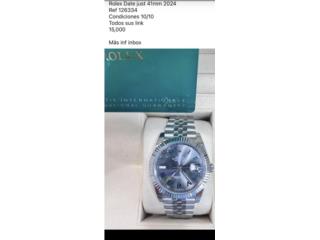 Rolex Date Just, Puerto Rico