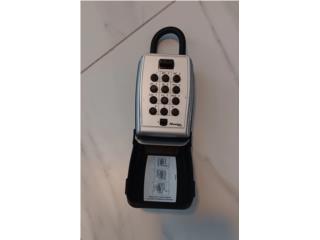 Candado para guardar llave y poner clave
