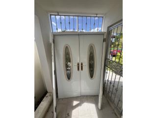 Puerta de entrada casa de alumunio $449 60x80 Puerto Rico