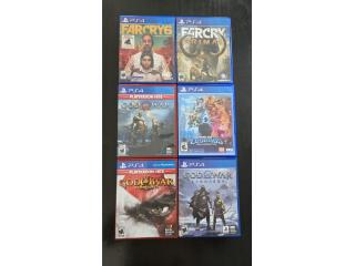 Se venden juegos PS4 , Puerto Rico