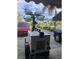Generador y light tower 6kw diesel, , Puerto Rico
