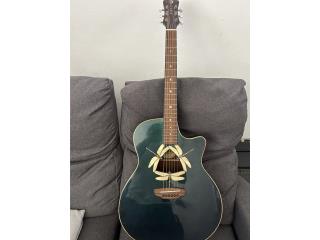 Guitara acústica Luna amplificada original