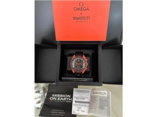 Omega Swatch Lava