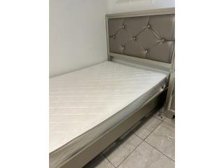 Cama con matress full