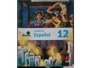 Cuaderno Español 12mo (Savia)