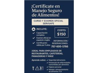 Certificado ServSafe