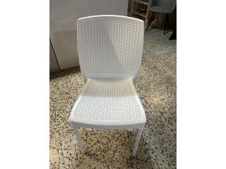 Silla plstica para negocio o comercio, Puerto Rico