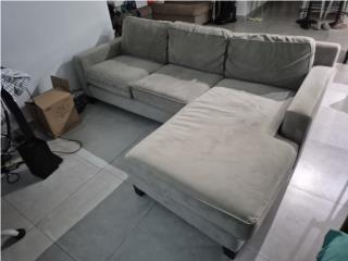 Sofa estilo L, buenas condiciones, $200