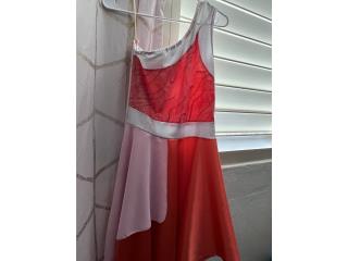 Vestido fluido para danza cristiana en tonos., Puerto Rico