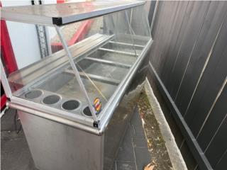 Steam table 5 huecos SS 939-640-9737, Puerto Rico