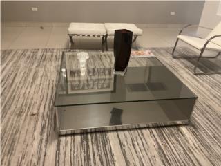 Mesa en stainless steel de diseador, Puerto Rico