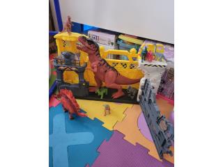 Juguetes con dinosaurios, Puerto Rico