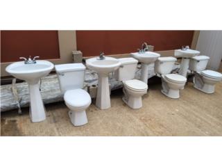 Lavamano e inodoro y mezcladora(6 set) , Puerto Rico