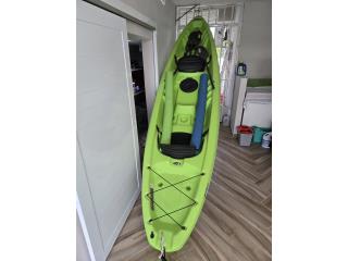 Kayak doble con asientos, remos y salvavidas, Puerto Rico