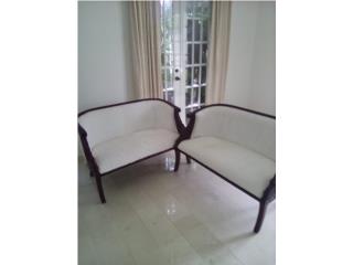 Sete Madera y Tela, Sofa Antiguo, Puerto Rico