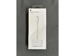 Adaptador Lightning AV Original IPhone nuevoq, Puerto Rico