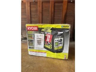 Planta inverter Ryobi 2300 nueva en caja, Puerto Rico