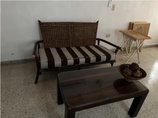Love Seat en Rattan, Puerto Rico