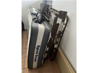 Cama semi eléctrica y mattress $600